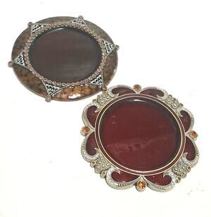 Vintage Bombay Co. Ornate Wine Coasters Set of 2